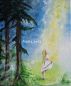 Preview: Kinder Leinwandbild (Original) * Sterntaler * 24 x 30 cm