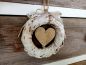 Preview: Kleiner Shabby-Kranz * Herz