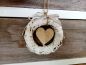 Preview: Kleiner Shabby-Kranz * Herz