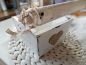 Preview: Kleiner Pflanz-Henkelkorb * Holz * Herz * Shabby
