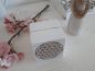 Preview: Kartenhalter * Blume des Lebens * handbemalt * Holz