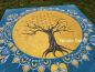 Preview: Leinwandbild (Original) * Lebensbaum * 70 x 70 cm * Kraftbaum * Mandala * Blume des Lebens