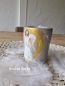 Preview: Engellicht aus Beton * handbemalt * Goldenes Tor