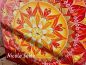 Preview: Leinwandbild (Original) * Mandala "Leuchtender Kreis" * 50 x 50 cm