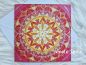 Preview: Klappkarte * Mandala "Leuchtender Kreis" 14 x 14 cm * mit Umschlag