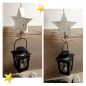 Preview: Hänger Laterne mit Stern * Shabby