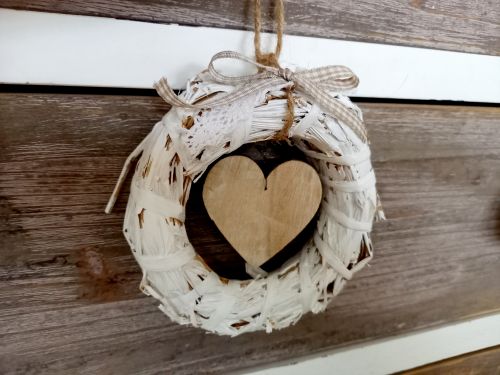 Kleiner Shabby-Kranz * Herz