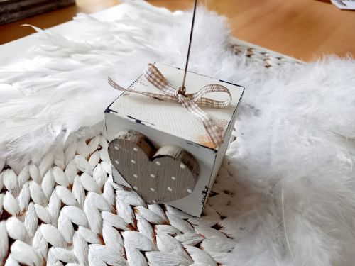 Preview: Fotohalter * Herz * Shabby