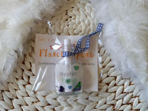 Preview: Flaschenpost * Bester Papa