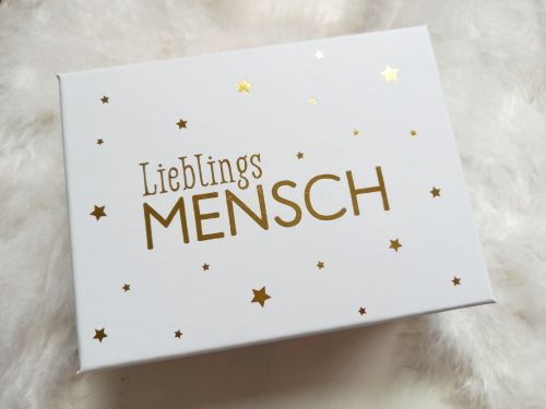 Geschenkschachtel "LieblingsMENSCH"