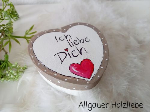 Geschenkdose * Ich liebe Dich