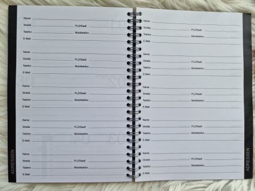 Bundle Engel-Terminplaner 2025 * mit Mäppchen (mit Kugelschreiber und Bleistift) und Postkarte * Geschenkset