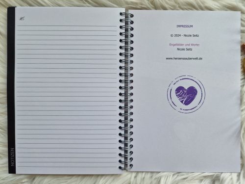 Bundle Engel-Terminplaner 2025 * mit Mäppchen (mit Kugelschreiber und Bleistift) und Postkarte * Geschenkset