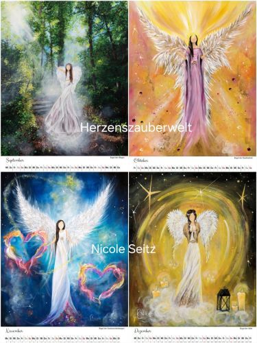 Engel-Kalender 2027 * Kunstkalender * DinA4