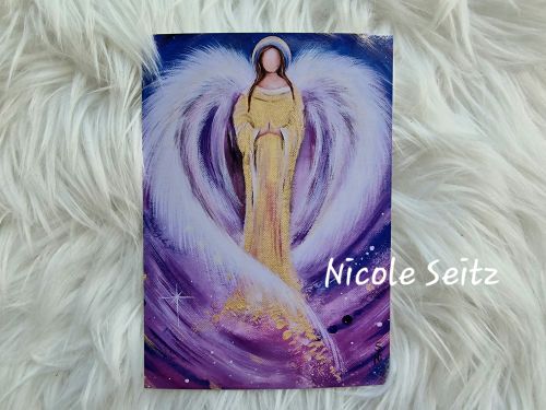 Postkarte * Engel der neuen Zeit * Begleiter ins Goldene Zeitalter