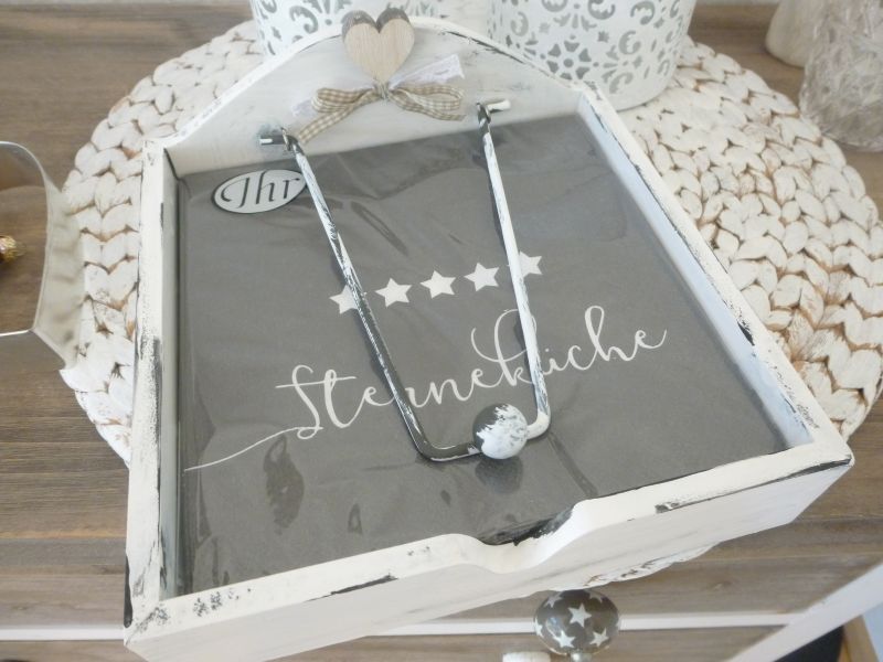 Serviettenhalter * Shabby * mit Servietten