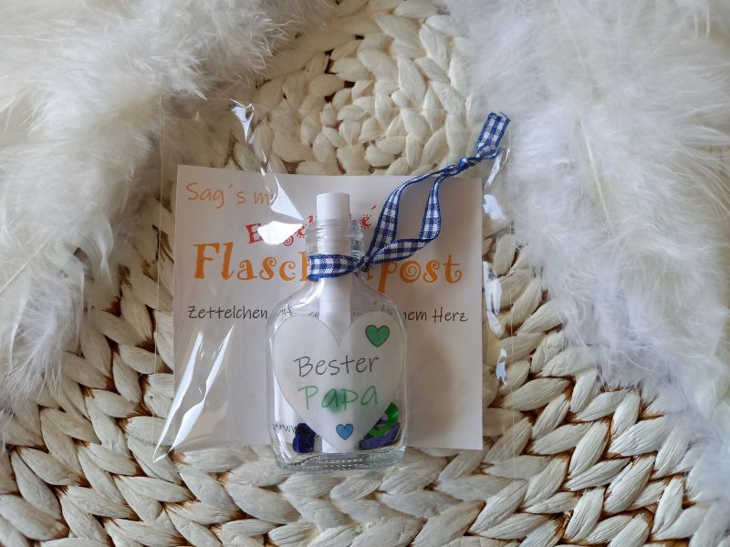 Flaschenpost * Bester Papa