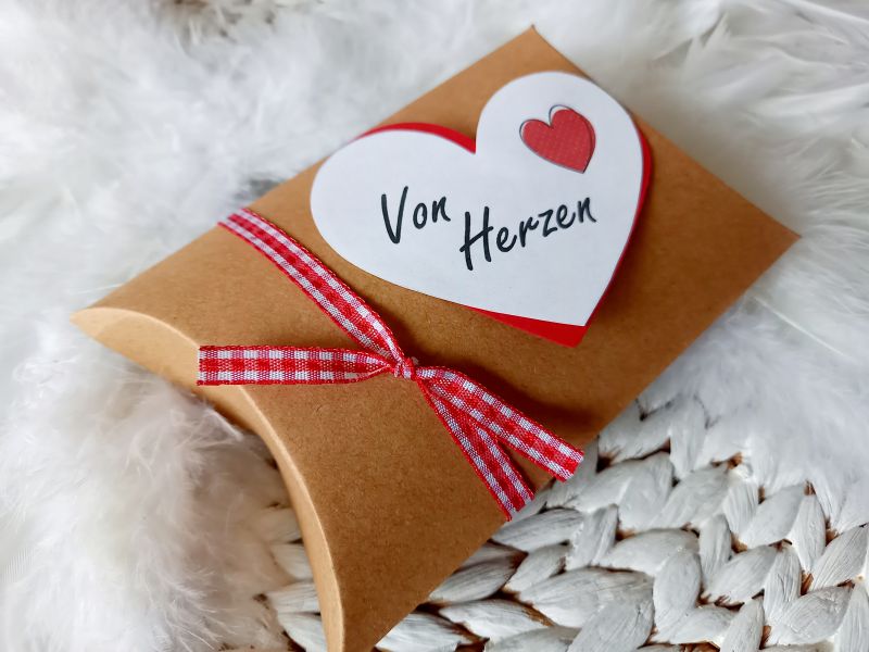 Geschenkschachtel "Von Herzen"