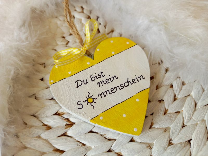 Herz-Hänger * Du bist mein Sonnenschein