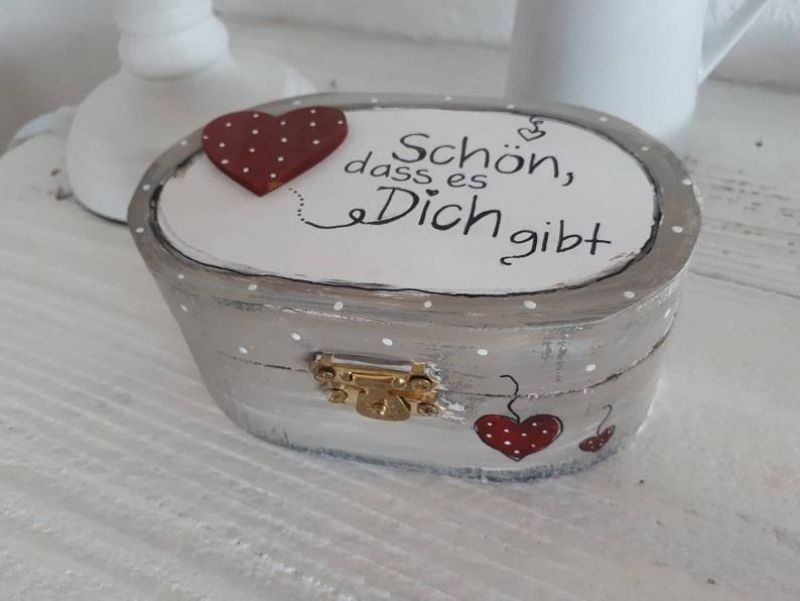 Geschenkkästchen * Schön, dass es Dich gibt