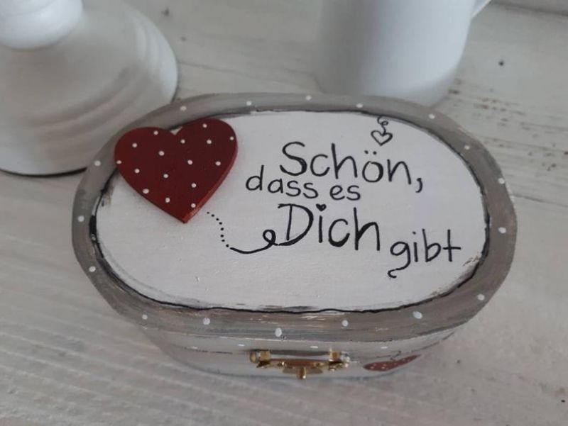 Geschenkkästchen * Schön, dass es Dich gibt