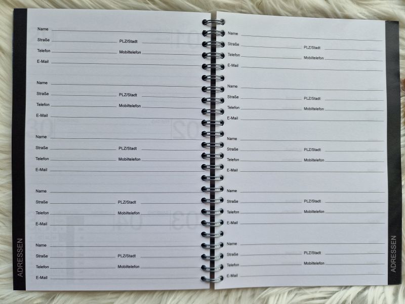 Bundle Engel-Terminplaner 2025 * mit Mäppchen (mit Kugelschreiber und Bleistift) und Postkarte * Geschenkset