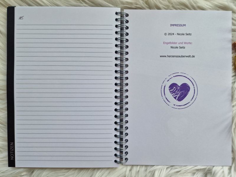 Bundle Engel-Terminplaner 2025 * mit Mäppchen (mit Kugelschreiber und Bleistift) und Postkarte * Geschenkset