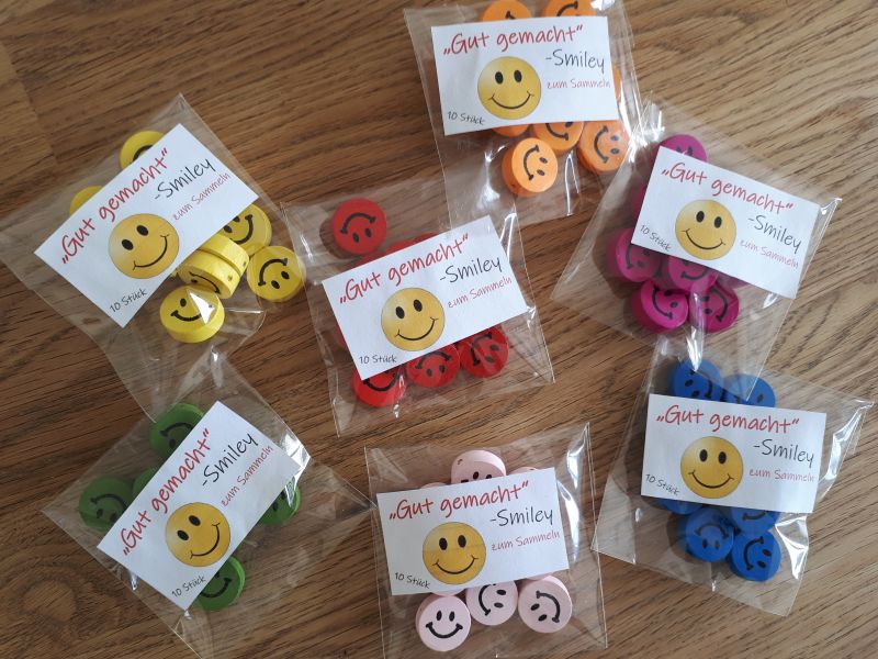 Gut-gemacht-Smileys