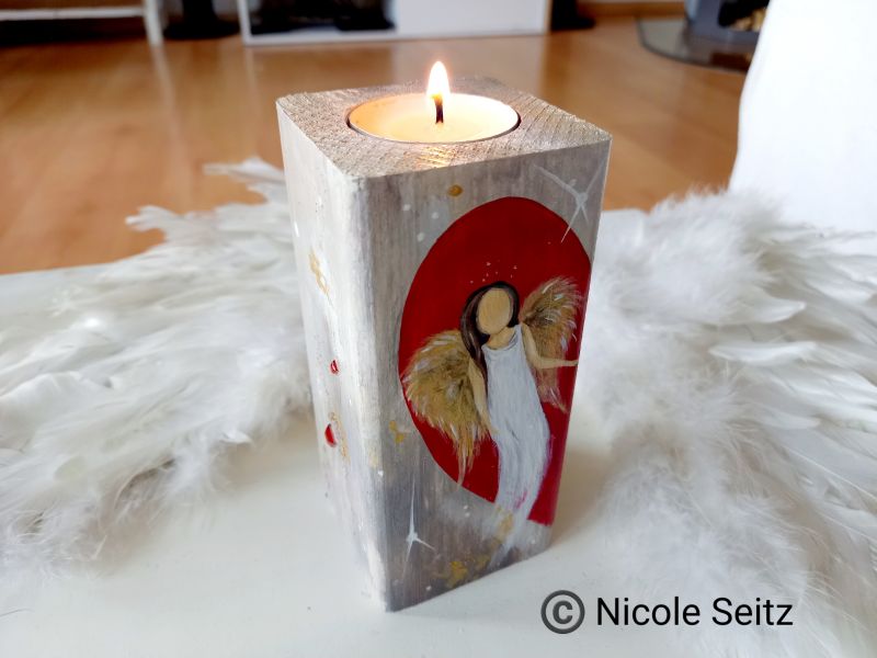 Engellichter "Freundschaft" * handbemalt
