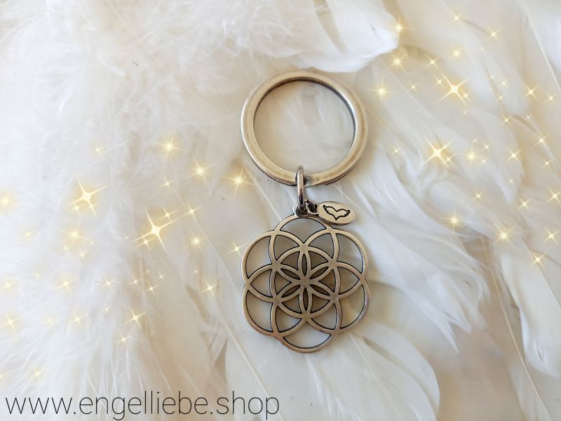 Schlüsselanhänger * Blume des Lebens