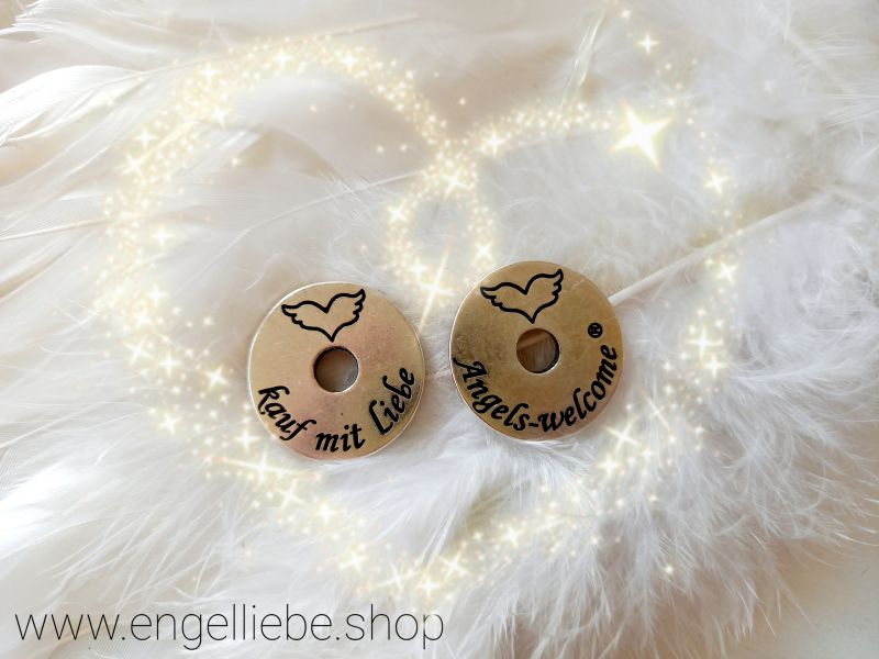 Einkaufswagenchip * Engel * kauf mit Liebe