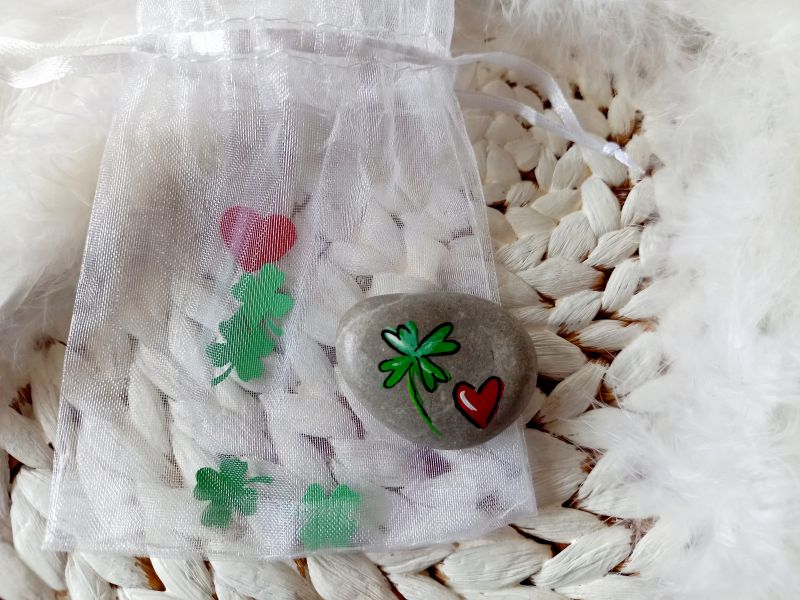 Hosentaschen-Glücksbringer mit Herzerl