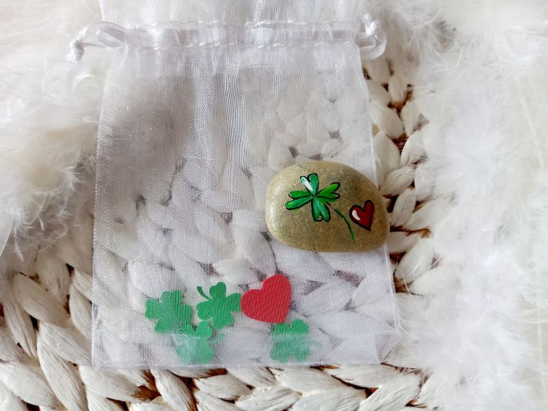 Hosentaschen-Glücksbringer mit Herzerl