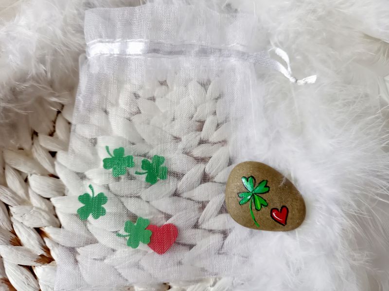 Hosentaschen-Glücksbringer mit Herzerl