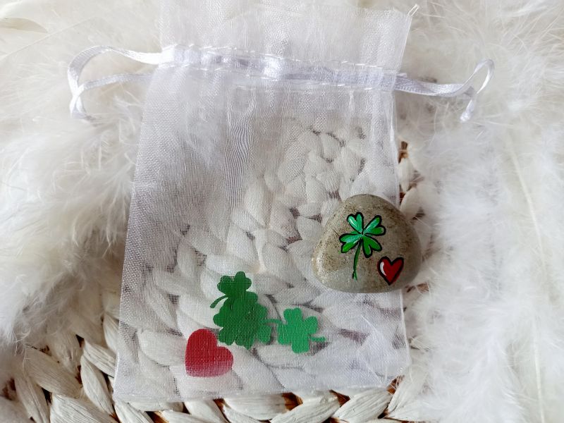 Hosentaschen-Glücksbringer mit Herzerl