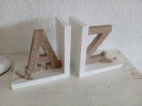 Buchstützen * A-Z * Shabby
