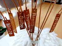 Kräuterstecker * 40 cm * Rostoptik * verschiedene zur Auswahl