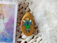 Hosentaschen-Schutzengel * Holz