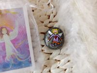 Hosentaschen-Schutzengel in Organza-Säckchen mit Spruchkärtchen